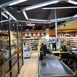 Bio Markt - Kassenbereich