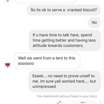 Lettuce Feast - Very disappointed - Food Trucks Near Me