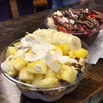 Playa Bowls - Coconut bowl and Nutella Acai bowl :) - Juice Bars & Smoothies Near Me - Belmar, New Jersey Playa Bowls - Coconut bowl and Nutella Acai bowl :) - Juice Bars & Smoothies Near Me - Belmar, New Jersey