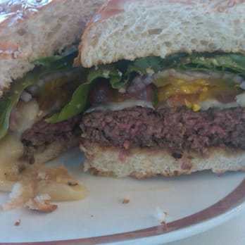 Tableau - Kobe Burger cooked to a perfect Medium! - Breakfast & Brunch Near Me - Las Vegas, Nevada