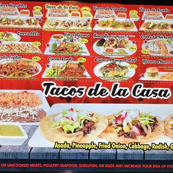 Tacos Tijuana - Menu - Tacos Near Me - Gig Harbor, Washington Tacos Tijuana - Menu - Tacos Near Me - Gig Harbor, Washington
