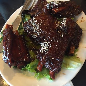 Super Juicy Dumplings - Wuxi spare ribs. Great if you love sweet beef jerky. A little too sweet for my liking. - Dim Sum Near Me - Brea, California Super Juicy Dumplings - Wuxi spare ribs. Great if you love sweet beef jerky. A little too sweet for my liking. - Dim Sum Near Me - Brea, California
