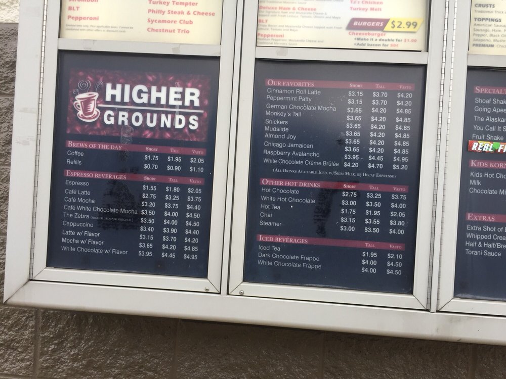 Elmos- Higher Grounds Logo