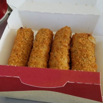 Wawa - Finally got some cheese sticks. They are loaded with gooey goodness. - Gas Stations Near Me - West Melbourne, Florida