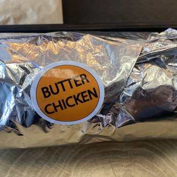 Maast Indian - Butter chicken burrito - Indian Near Me - Irvine, California