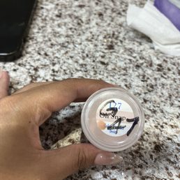 nail powder