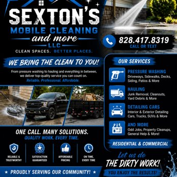 Sexton Mobile Cleaning and More - Pressure Washers Near Me Sexton Mobile Cleaning and More - Pressure Washers Near Me