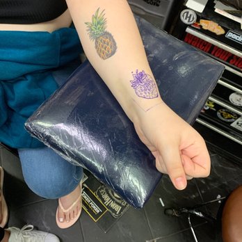 Mission Beach Tattoo - Cosie's future strawberry. - Tattoo Near Me - San Diego, California Mission Beach Tattoo - Cosie's future strawberry. - Tattoo Near Me - San Diego, California