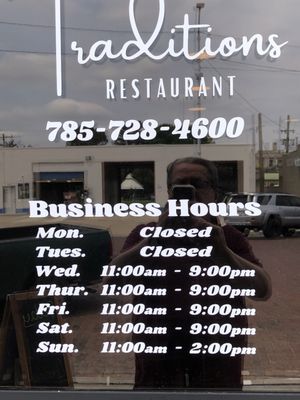Menu photo 6 Traditions Restaurant Goodland, KS