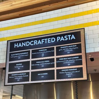 Grassa - Pasta Menu - Pasta Shops Near Me - Portland, Oregon