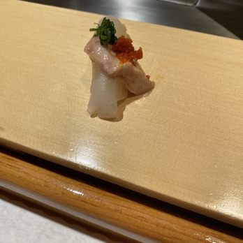 Matoi - My favorite: Kawahagi  カワハギ - Sushi Bars Near Me - San Diego, California