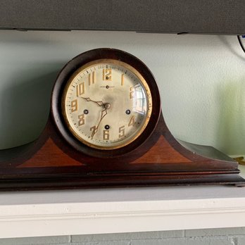 Halim Time & Glass Museum - New Haven 8 Day Westminster Mantle clock - Clock Repair Near Me - Evanston, Illinois Halim Time & Glass Museum - New Haven 8 Day Westminster Mantle clock - Clock Repair Near Me - Evanston, Illinois