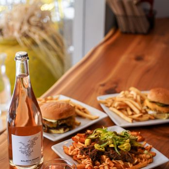 Balboa Winery - a plate of food and a bottle of wine - Wine Tasting Room Near Me - Walla Walla, Washington Balboa Winery - a plate of food and a bottle of wine - Wine Tasting Room Near Me - Walla Walla, Washington