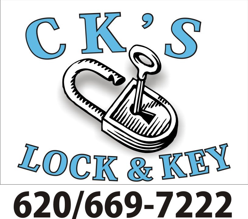 CK’S LOCK & KEY Updated September 2024 832 W 4th Ave, Hutchinson, Kansas Keys & Locksmiths