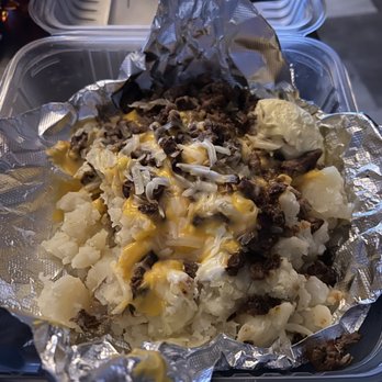 Pollo Regio - Baked potato with the skin...? - Mexican Near Me - Grand Prairie, Texas
