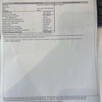 Prosper Ford - Fraudulent dealer invoice from Angel. - Car Dealers Near Me - Prosper, Texas Prosper Ford - Fraudulent dealer invoice from Angel. - Car Dealers Near Me - Prosper, Texas