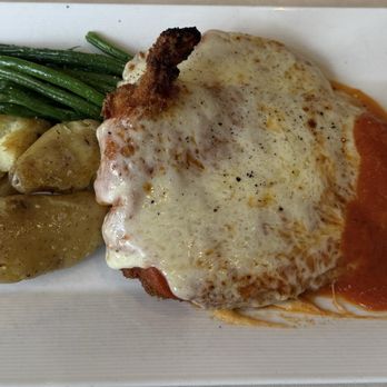 Marco Polo Ristorante - Chicken Parmigiana with Vegetables - Italian Near Me - Brooklyn, New York Marco Polo Ristorante - Chicken Parmigiana with Vegetables - Italian Near Me - Brooklyn, New York