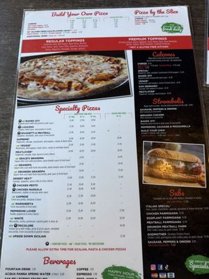 Menu photo 2 Sal's Gilbert Pizza Gilbert, AZ Menu photo 2 Sal's Gilbert Pizza Gilbert, AZ