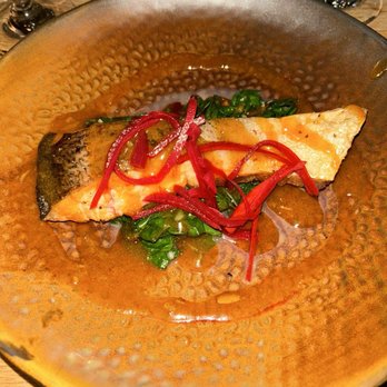 Amina - Pan Seared Wild Salmon - Southern Near Me - Philadelphia, Pennsylvania