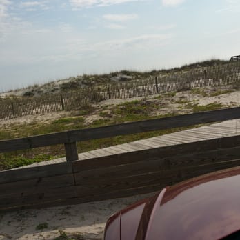 Crescent Beach - From the parking area - Beaches Near Me - St. Augustine, Florida