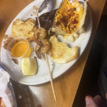 Texas Roadhouse - Steak with shrimp - Steakhouses Near Me - Fort Worth, Texas