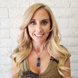 The Hairsmith Company - Beaded row extensions from chin length by Becca Rubinstein