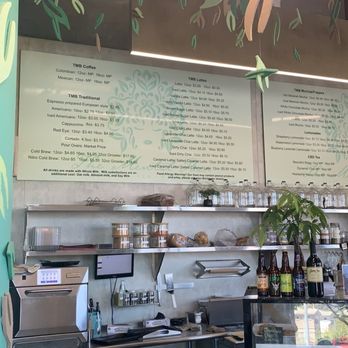The Mental Bar - Love the ceiling art and menu - Coffee & Tea Near Me - San Diego, California The Mental Bar - Love the ceiling art and menu - Coffee & Tea Near Me - San Diego, California