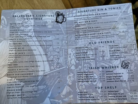 Menu photo 2 The Boxty House Dublin, D Menu photo 2 The Boxty House Dublin, D