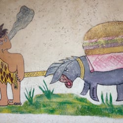 Hamburgesas el Cavernicola