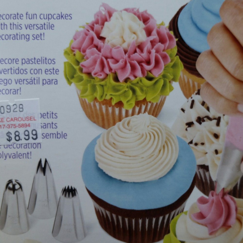 Cake Carousel - Tip set @ $8.99 compared to $11 at JoAnns - Chocolatiers & Shops Near Me - Arlington, Texas