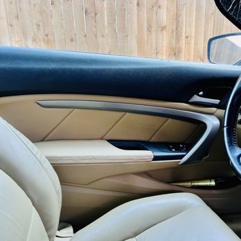 Stetson Auto Shops - New door panel pieces match perfectly with the rest of the door. - Auto Upholstery Near Me - Houston, Texas