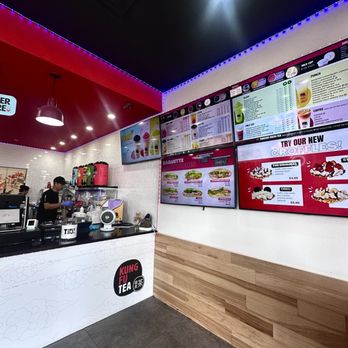 Kung Fu Tea - Ordering counter - Bubble Tea Near Me - Cocoa Beach, Florida