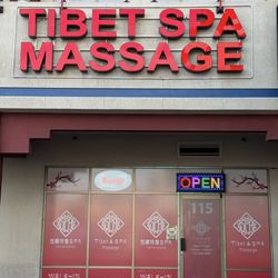 Tibet Spa & Massage - front door