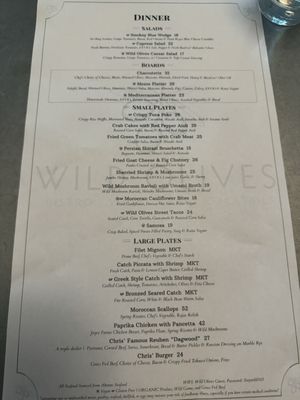 Menu photo 8 Wild Olives Santa Rosa Beach, FL Menu photo 8 Wild Olives Santa Rosa Beach, FL