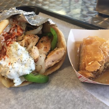 The Gyro Joint - Chicken special and baklava. - Greek Near Me - Pompano Beach, Florida The Gyro Joint - Chicken special and baklava. - Greek Near Me - Pompano Beach, Florida