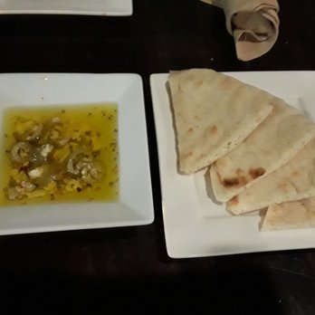 Truffle Bistro - Bread and olives and onion and oil etc. Free. - Italian Near Me - Orange, California Truffle Bistro - Bread and olives and onion and oil etc. Free. - Italian Near Me - Orange, California