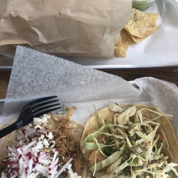 Asadito - Chicken tinga and shrimp taco - Tacos Near Me - Chicago, Illinois