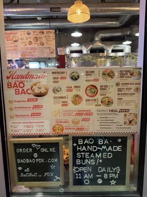 Menu photo 2 Bao Bao Portland, OR