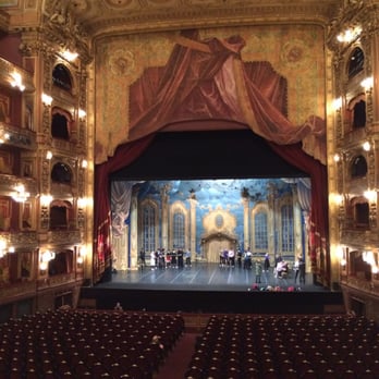 Teatro Colón - Center stage ( there was a rehearsal going on when we were doing the tour) - Performing Arts Near Me - Buenos Aires, C