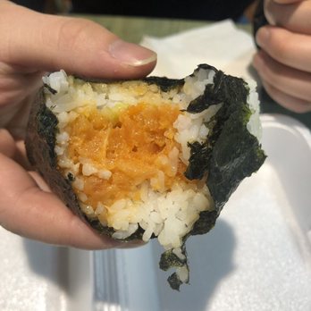 Onigiri Kai Kyo Tei - Stuffed!!! (Premium spicy salmon) - Japanese Near Me - Markham, Ontario