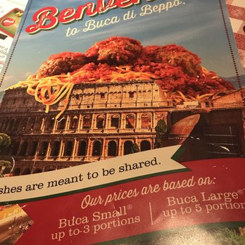 Buca di Beppo Italian Restaurant - Italian Near Me - Redondo Beach, California