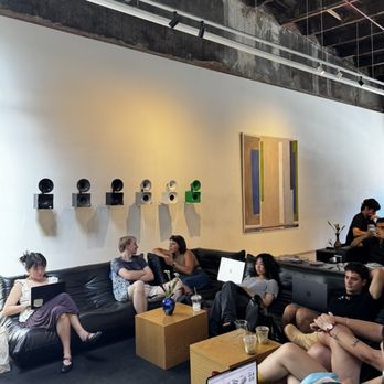 Silence Please - Couch Seating (more seating available in front of the windows & back) - Vinyl Records Near Me - New York, New York Silence Please - Couch Seating (more seating available in front of the windows & back) - Vinyl Records Near Me - New York, New York