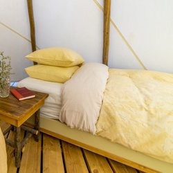Cynthia's Safaris - Tipi interior