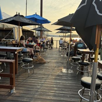 The Deck - 'The Deck'. This is the family style seating section - Seafood Near Me - Portland, Oregon