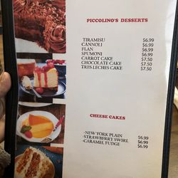 Menu as Nov 2025