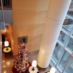 Providence Cancer Center - Lobby during holidays