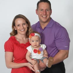 Strength U - Founder and Director JC Moreau with wife Niki and daughter Carly in Fall 2012.
