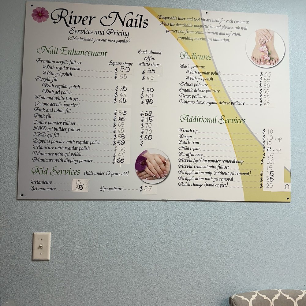 River Nails - Menu - Nail Salons Near Me - Las Vegas, Nevada