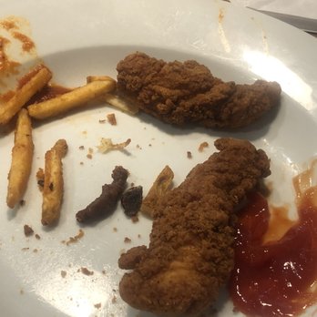 Denny's - Burnt Chicken Strips - Diners Near Me - Vandalia, Illinois