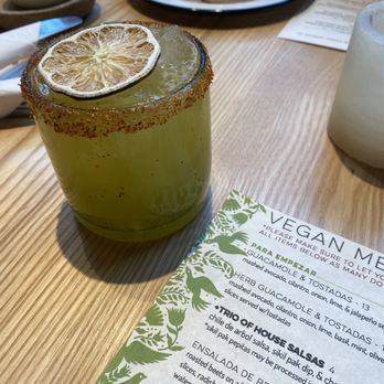 Cielo Rojo - Jalapeño and Basil Margarita - Mexican Near Me - Takoma Park, Maryland